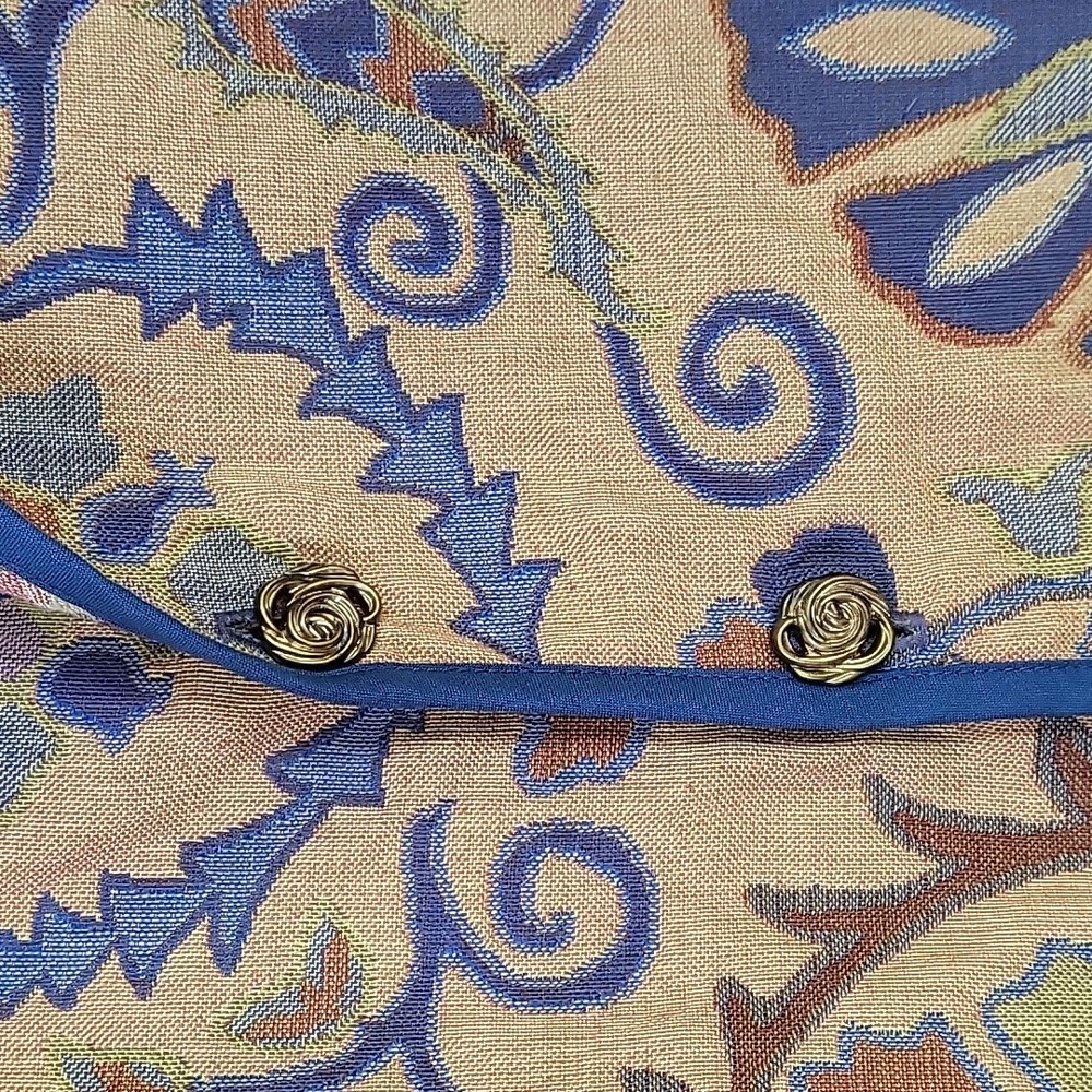 VINTAGE! Winding River Reversible Tapestry Coat - Picture 7 of 8